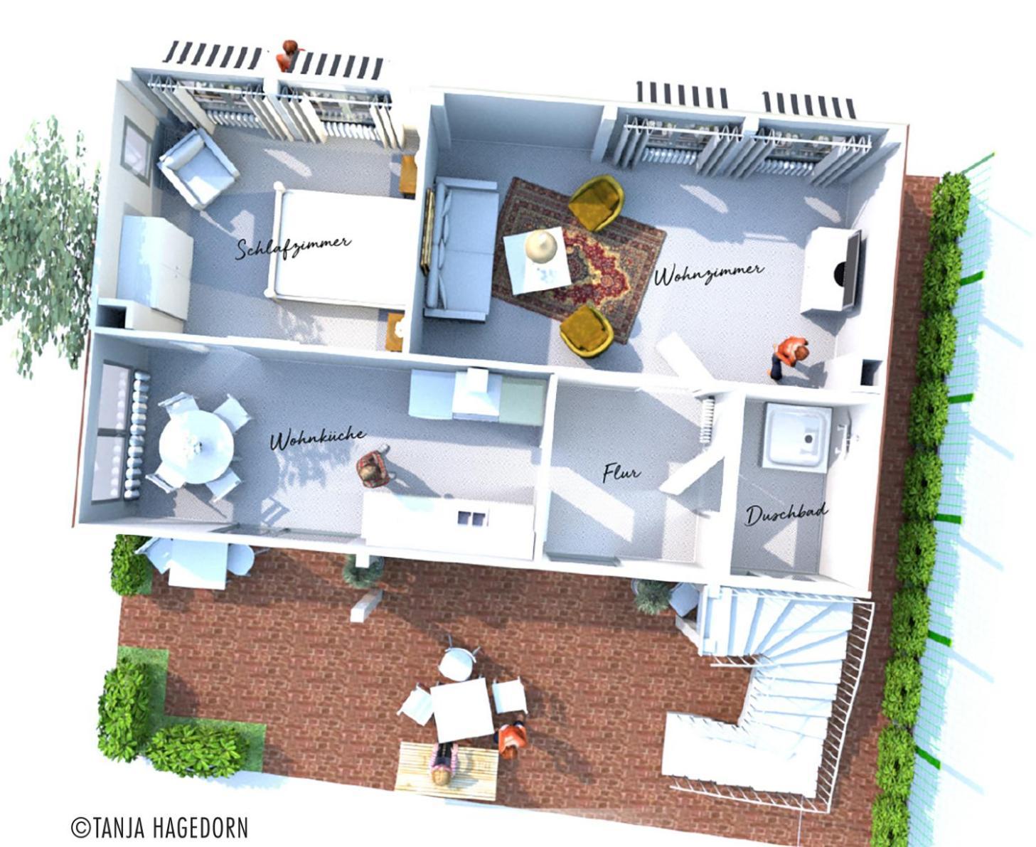 Ferienwohnung Im Alten Milchladen Oberndorf  Exterior foto